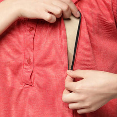 Be You Pack Of 2 Women Striped Maxi Nightdress