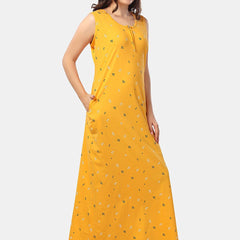 Be You Geometric Printed Maxi Nightdress