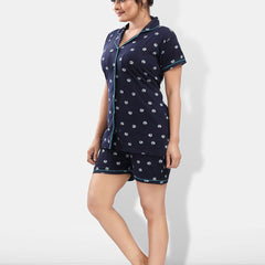 Be You Pack Of 2 Conversational Printed Night Suit