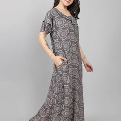 Be You Printed Maxi Nightdress