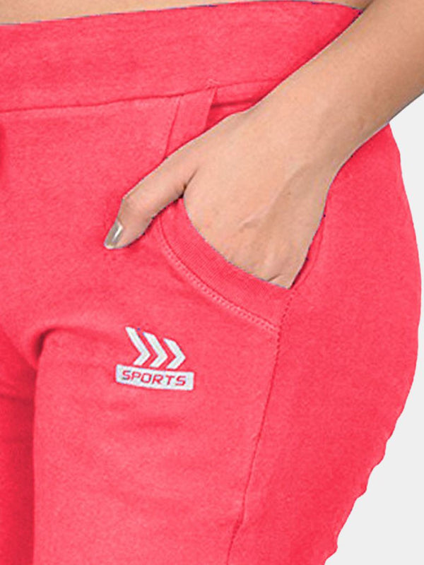 Be You Women Cotton Relaxed-Fit Track Pants