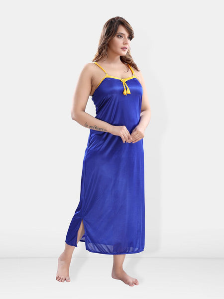 Be You V-Neck Maxi Nightdress With Robe