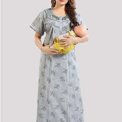 Be You Floral Printed Maxi Nightdress