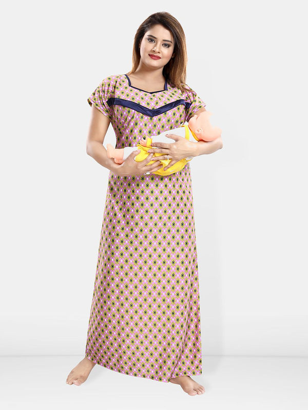 Be You Printed Maxi Nightdress
