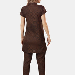 Be You Ethnic Motifs Printed Night Suit