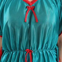 Be You V-Neck Satin Maxi Kaftan Nightdress