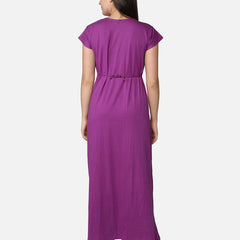 Be You Striped Maxi Nightdress