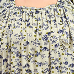 Be You Floral Printed Satin Maxi Nightdress