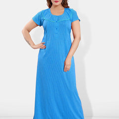 Be You Striped Maternity Maxi Nightdress