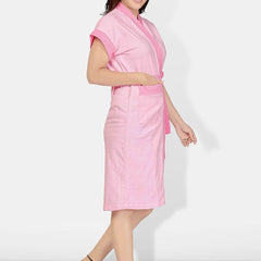 Be You Women Cotton Anti-bacterial Super Soft Bath Robe With Belt
