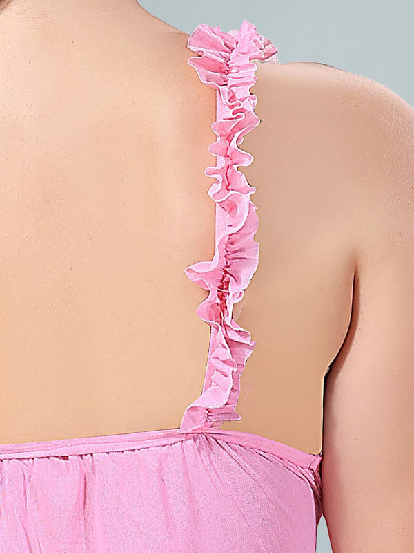 Be You Pink Net Baby Doll