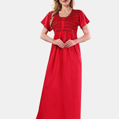 Be You Round Neck Maxi Nightdress
