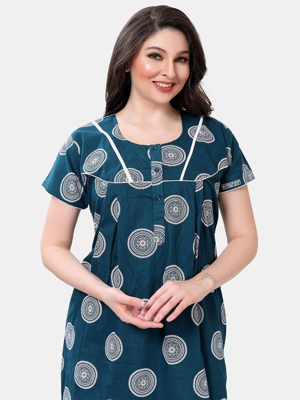 Be You Printed Maxi Nightdress