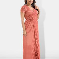 Be You 6 Piece Satin Maxi Nightdress