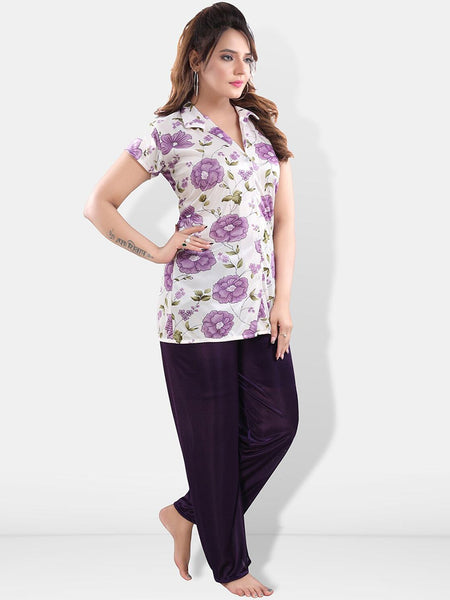 Be You Women Floral Printed Night suit