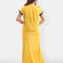 Be You V-Neck Maxi Nightdress With Robe