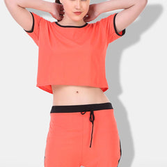 Be You Solid Cotton Blend Night suit