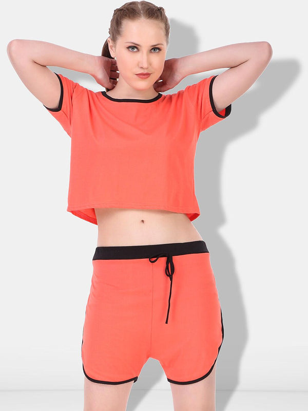 Be You Solid Cotton Blend Night suit
