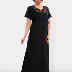 Be You V Neck Maxi Nightdress