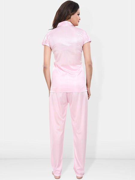 Be You Satin Shirt & Lounge Pant Night Suit