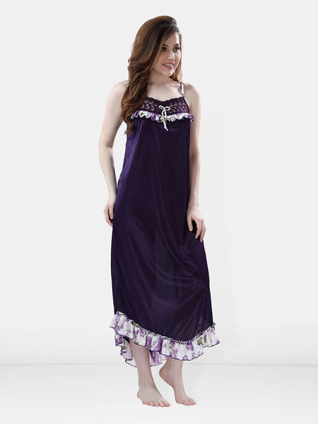Be You Satin Midi Nightdress