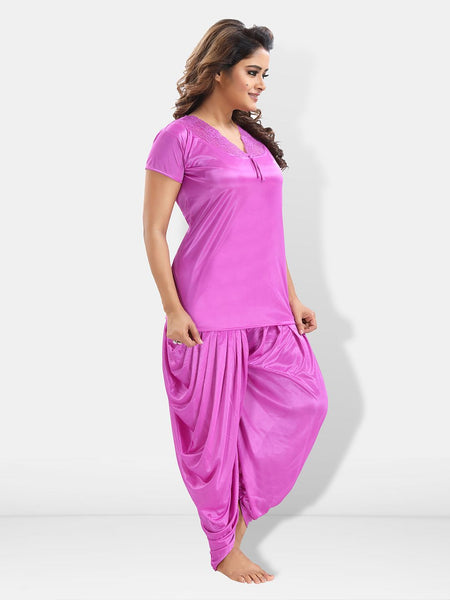 Be You 6 Pieces Satin Maxi Nightdress Set With Robe And Lingerie Set