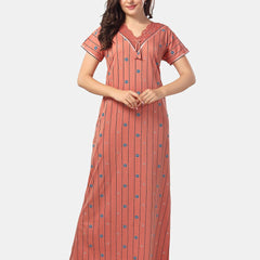 Be You Printed Maxi Nightdress