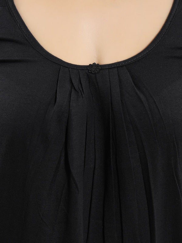 Be You Sleeveless Cotton Maxi Nightdress