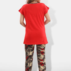 Be You Typography Printed Maternity Night Suit