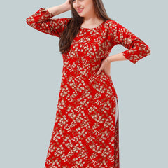 Be You Women Floral Printed Maternity Kurta