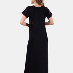 Be You Round Neck Maxi Nightdress