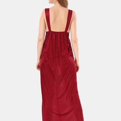 Be You Satin Maxi Nightdress With Robe