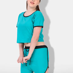 Be You Crop Top Night suit