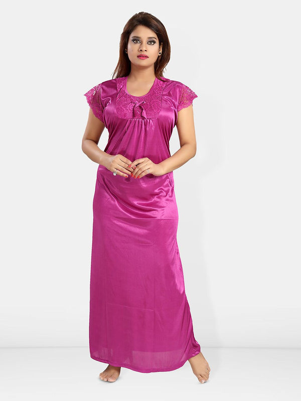 Be You Satin Maxi Sweat Nightdress