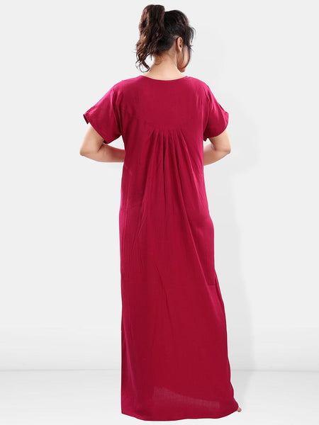 Be You V Neck Maxi Nightdress