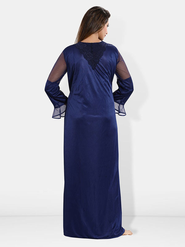 Be You Satin Maxi Nightdress with Robe