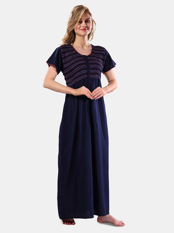 Be You Round Neck Maxi Nightdress