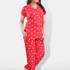 Be You Women Conversational Printed Night suit
