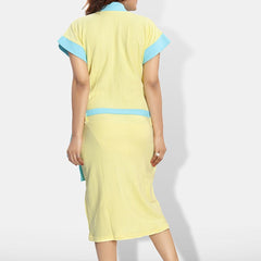 Be You Women Cotton Anti-bacterial Super Soft Bath Robe With Belt