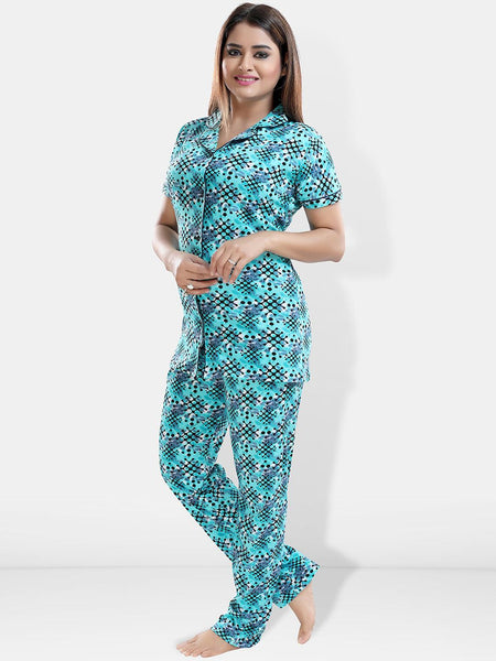 Be You Pack Of 2 Printed Night suit