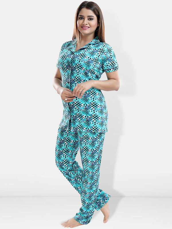 Be You Pack Of 2 Printed Night suit