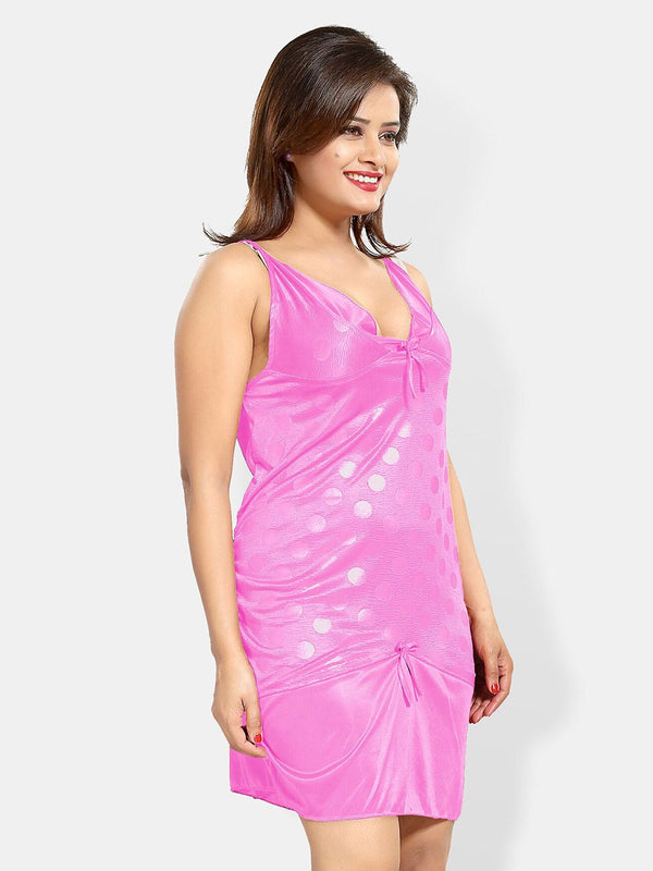 Be You Self Designed Shoulder Straps Satin Baby Doll