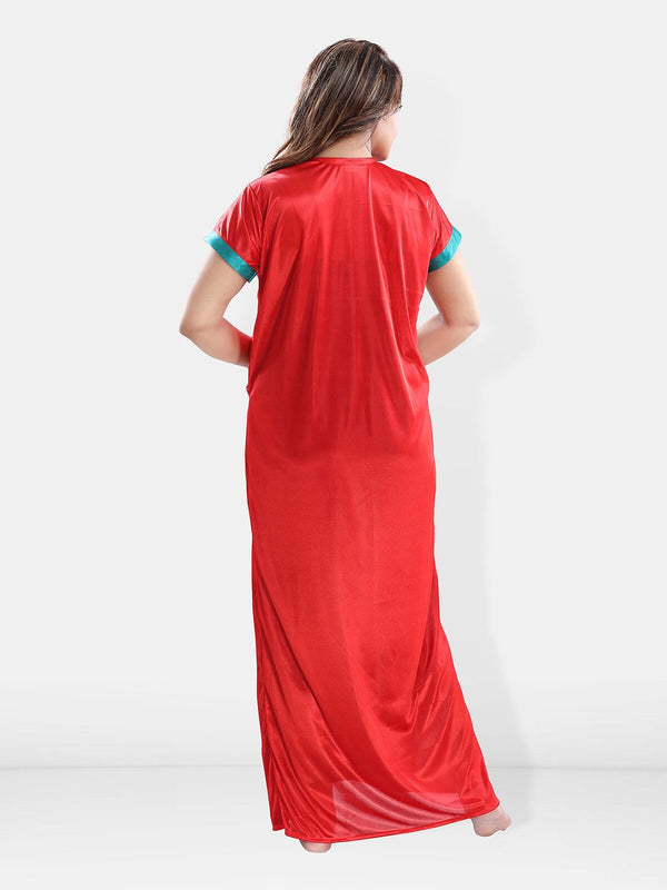 Be You V-Neck Maxi Nightdress With Robe