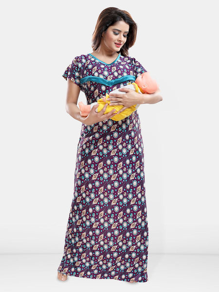 Be You Printed Maxi Nightdress