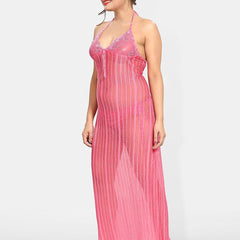 Be You Net Halter Neck Baby Doll
