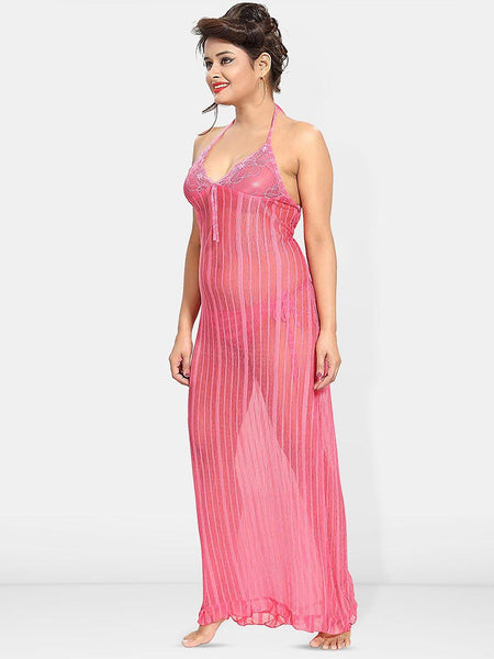 Be You Net Halter Neck Baby Doll