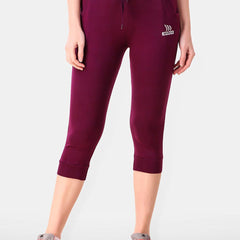 Be You Women Solid Slim-Fit Ankle-Length Sports Tights