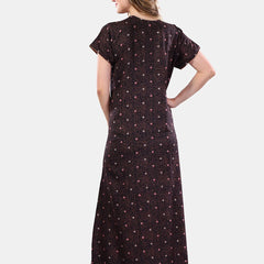 Be You Geometric Printed Maxi Nightdress