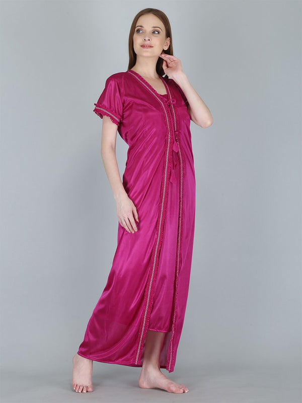 Be You Magenta Maxi Nightdress