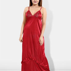 Be You 6 Pieces Satin Nightwear Set